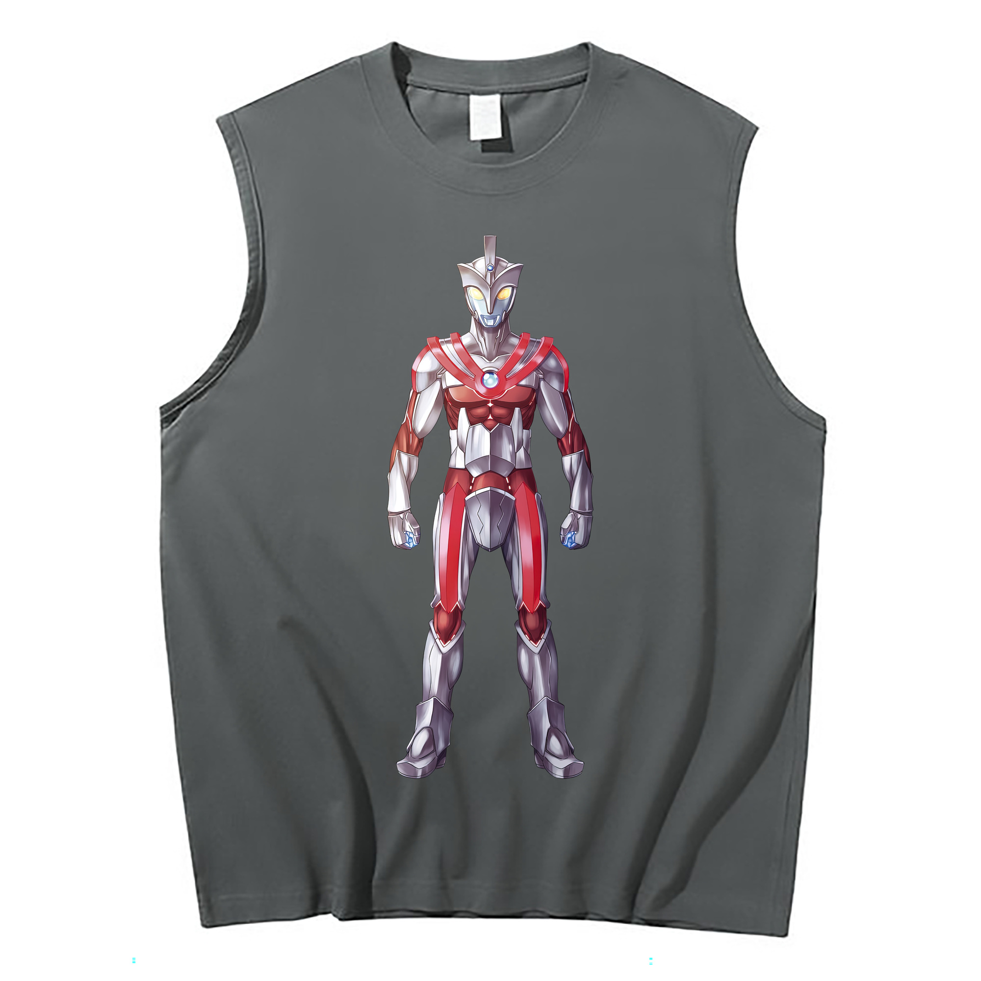 （画像用） ウルトラマン Ultraman コットン100％タンクトップ（フロントプリント）